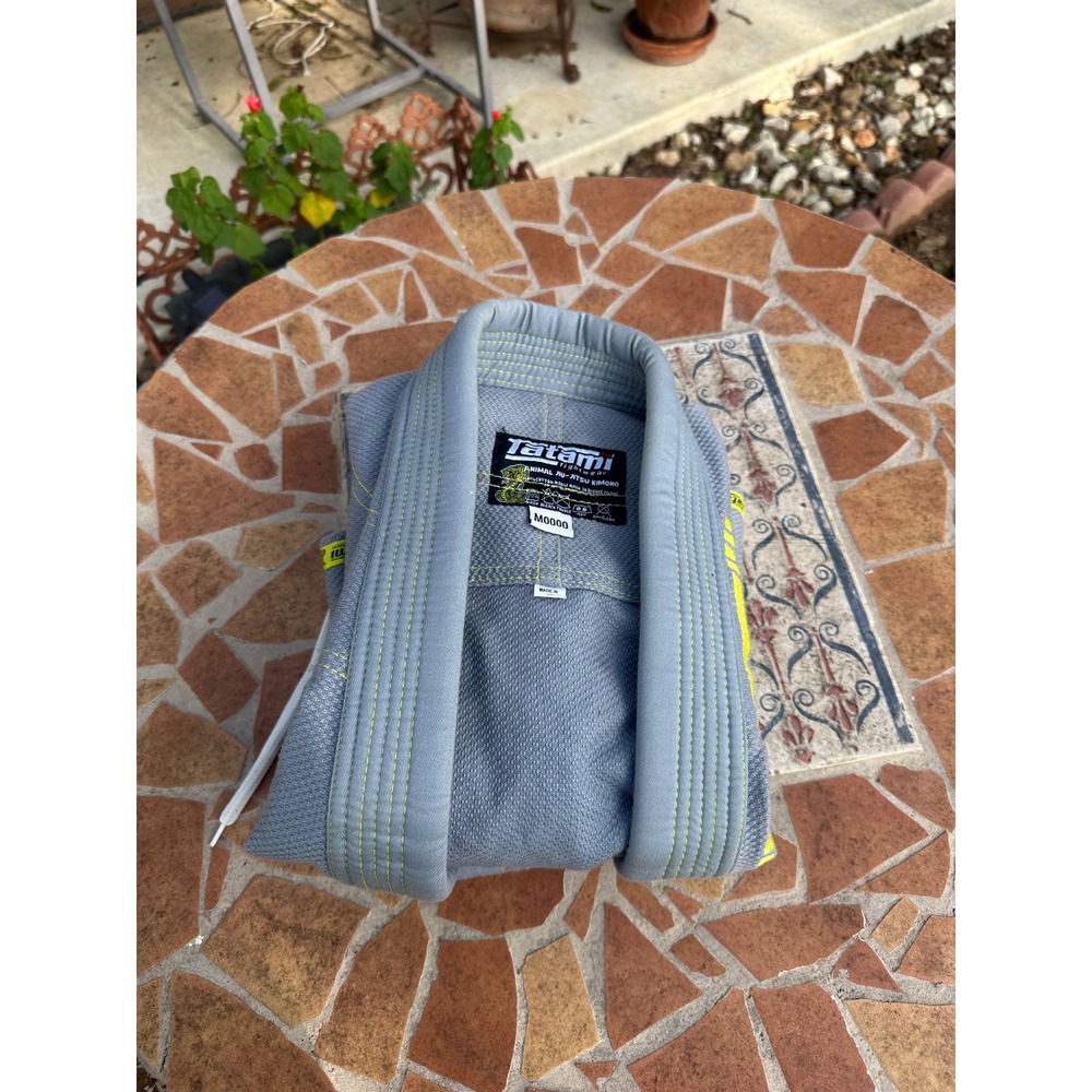 Sanabul Essentials Jiu Jitsu Gi A2 Grey BJJ Uniform Kimono Set